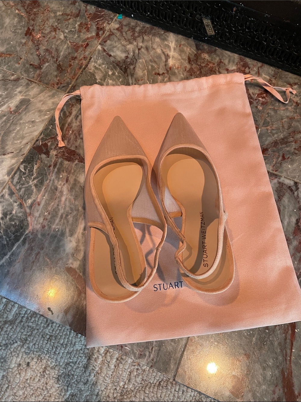 NWOT Stuart Weitzman 75 Slingback Pumps - Picture 7 of 9